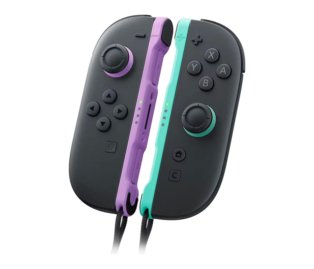 Nintendo Joy-Con 2 Pair Light Purple/Light Green - 1486832 - zdjęcie 2